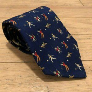 Salvatore Ferragamo Leisure Tennis Necktie EUC